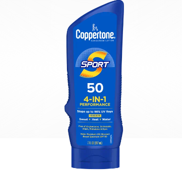 Coppertone Sport High-Performance Sunscreen SPF 50
