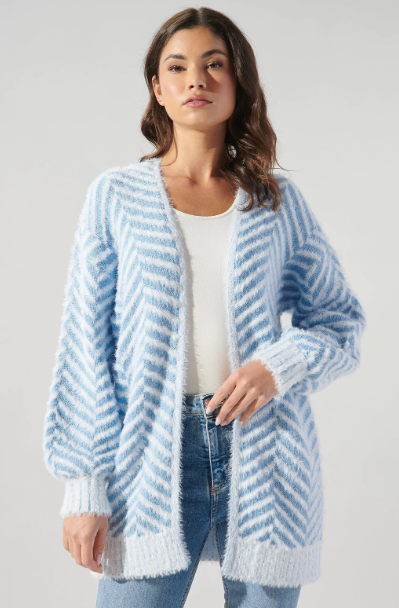 Ice Blue Cardigan