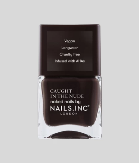 Nails.inc Dark chocolate nail polish