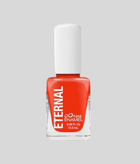 Eternal orange nail polish