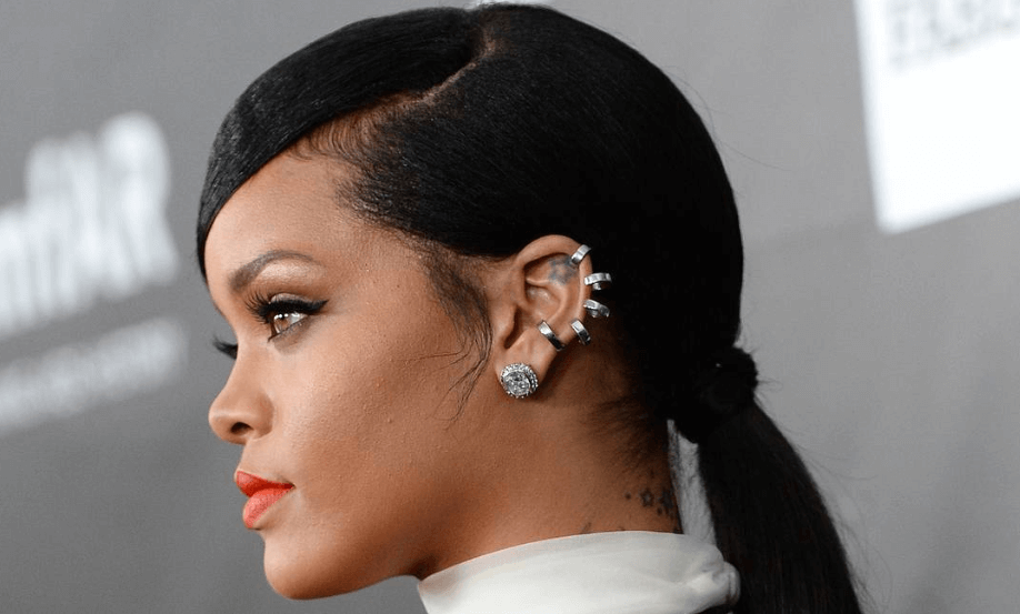Top Rihanna Piercings For Your Next Ear Piercing Inspo