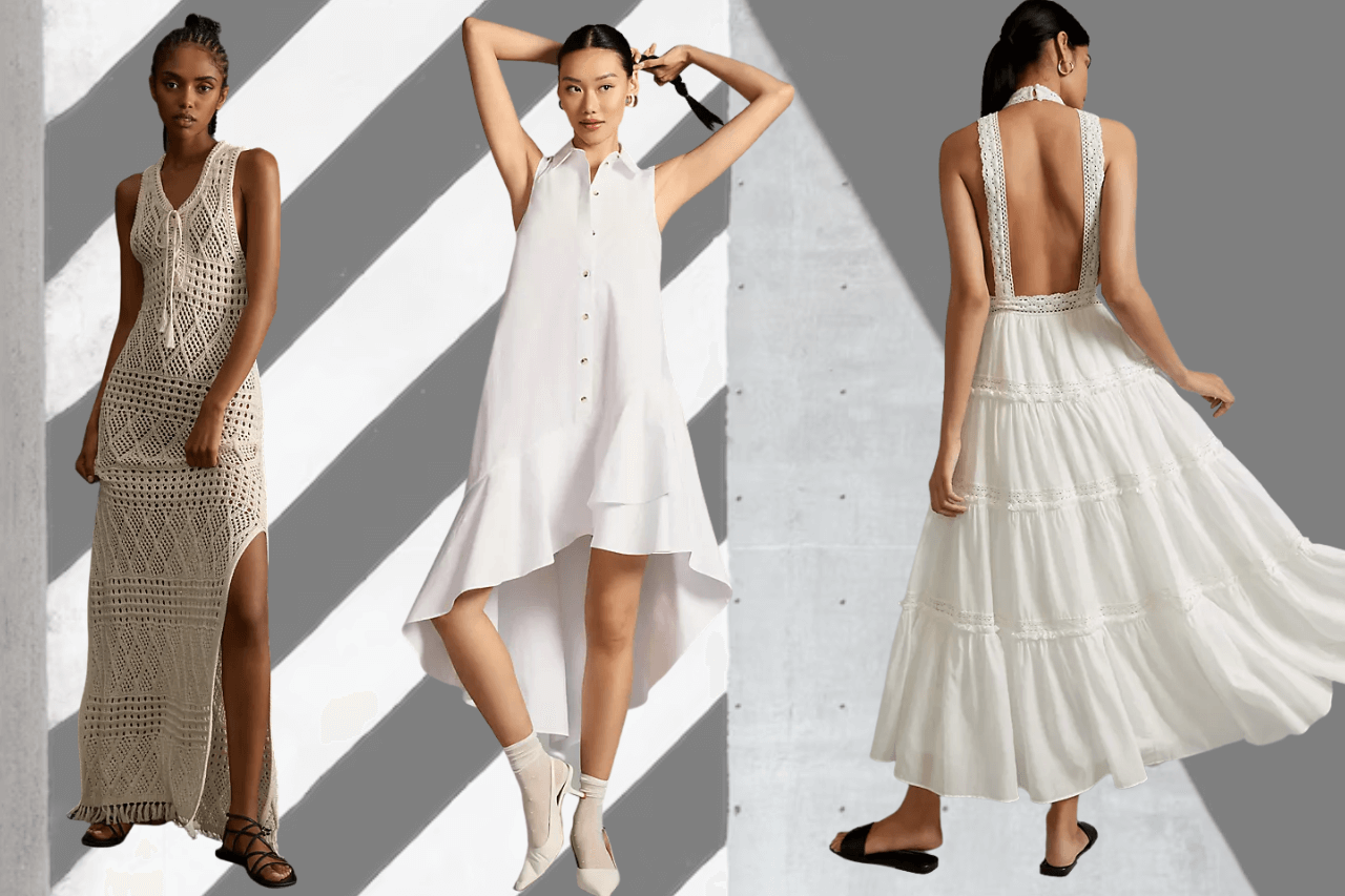 7 White Dresses to Brighten Up Your Summer Wardrobe