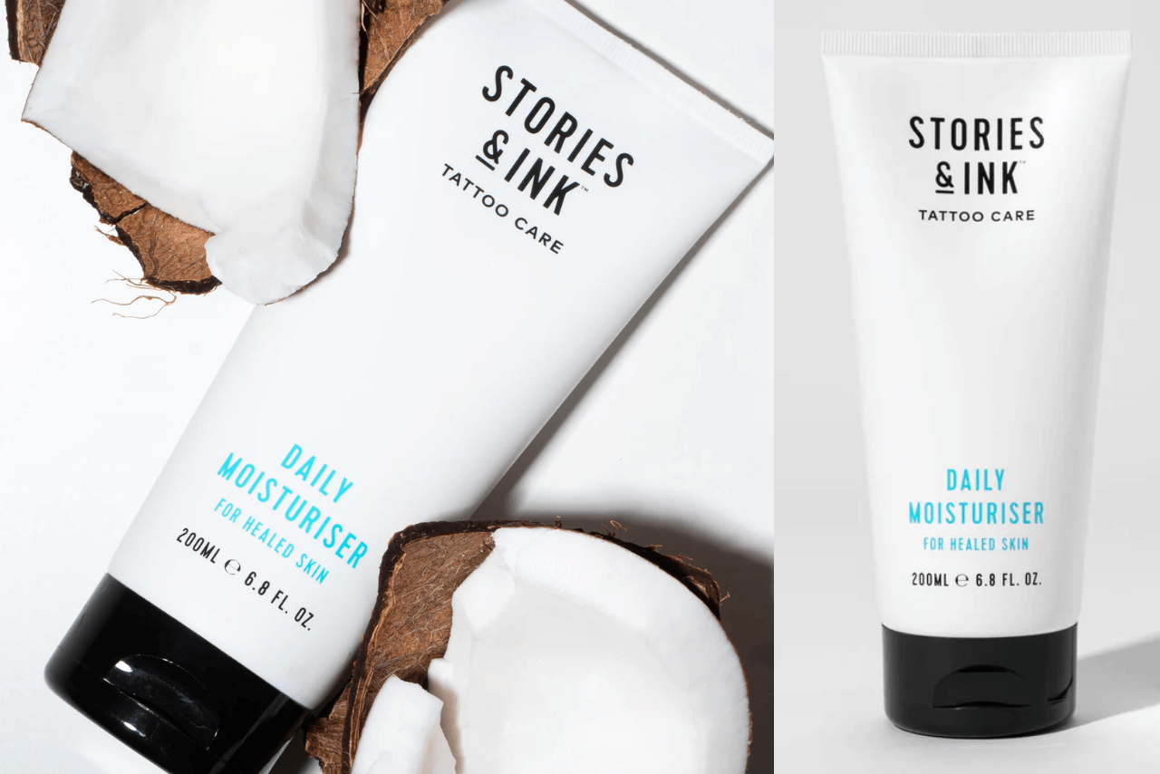 Keep Your Tattoo Fresh with Stories & Ink Daily Moisturizer
