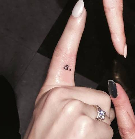 Initial tattoos