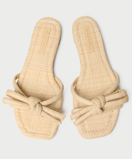 Hadley Natural Bow Sandal